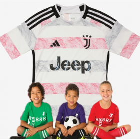 Kid's Juventus Away Suit 23/24 (Customizable)